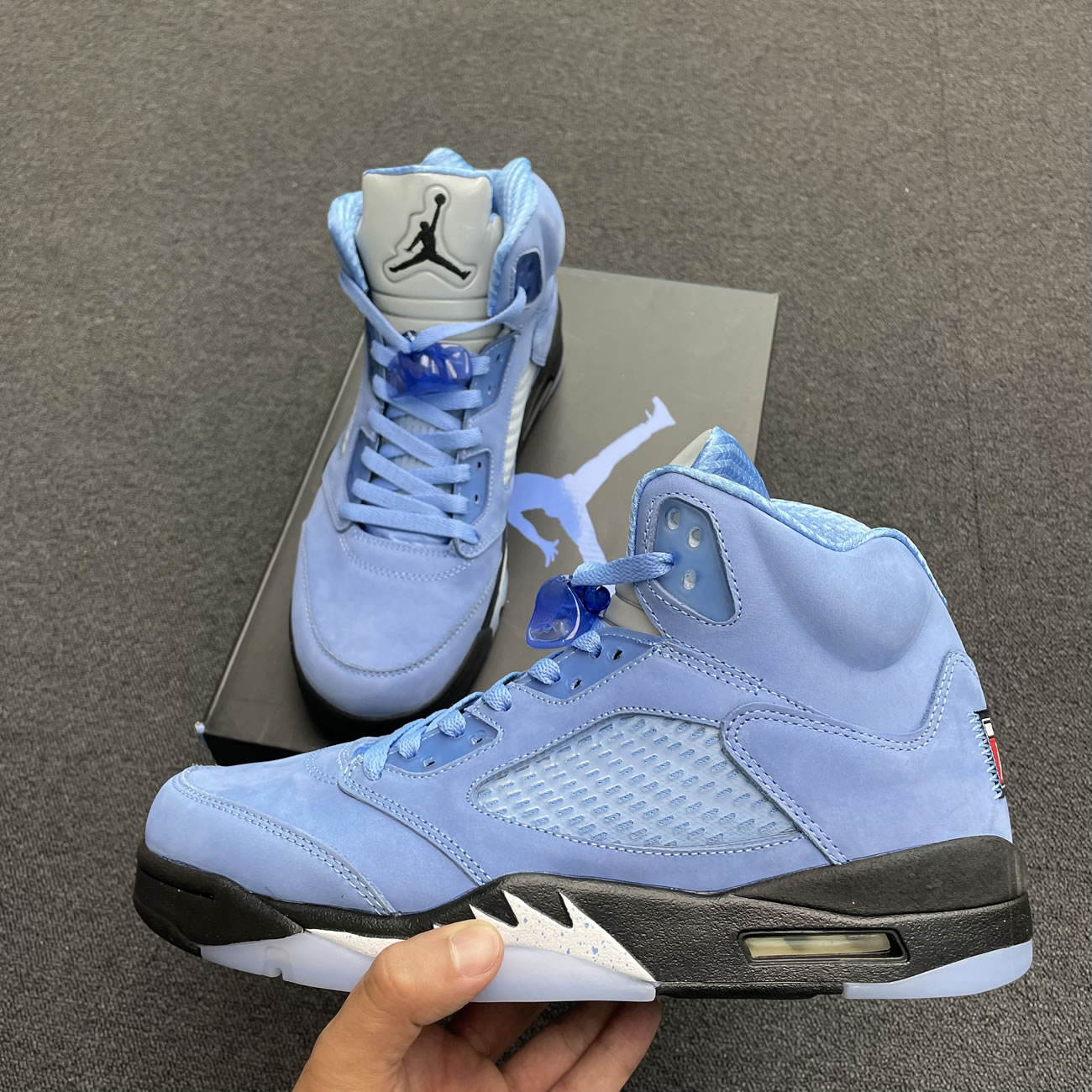 Jordan 5 University Blue Dv1310 401 (5) - newkick.vip